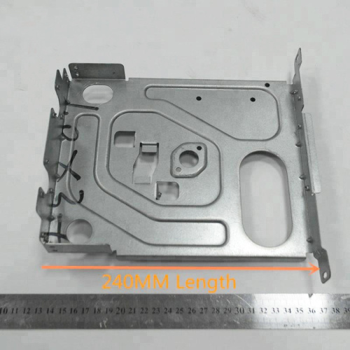 Aluminum plate with stamping bending laser cutting machining