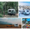 Movable travel trailers camper travel trailers