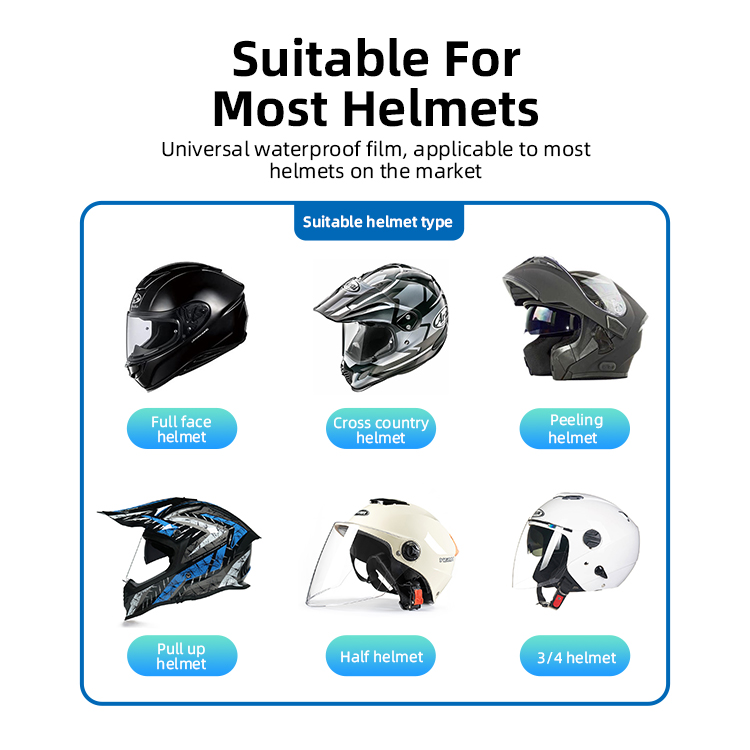 Fog Motorcycle Helmet Screen Film