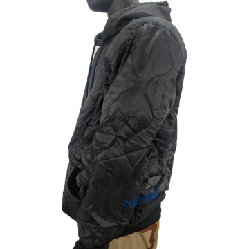 Zennison Top Sale Nylon Rip-Stop Tactical Waterproof Hoodie with Zippered Woobie for Hunting