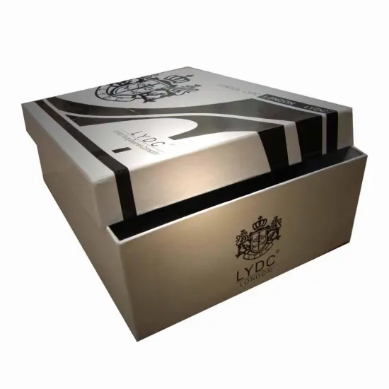 Rigid shoe boxes paper customized paper pacpaging supplier