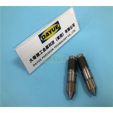 Professional mouth nozzle machining of hot runner parts