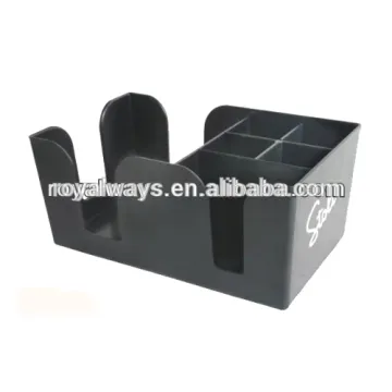 Restaurant plastic Napkin caddy, plastic tool caddy
