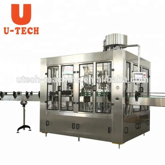 Rotary Type Automatic glass bottle filling machine