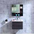 Elegant Vanity With Cabinet