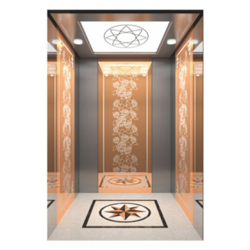 Roségoldmirror -Ätzen des Beifahreraufzugs