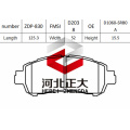 Pad Brake Nissana Kops D2038