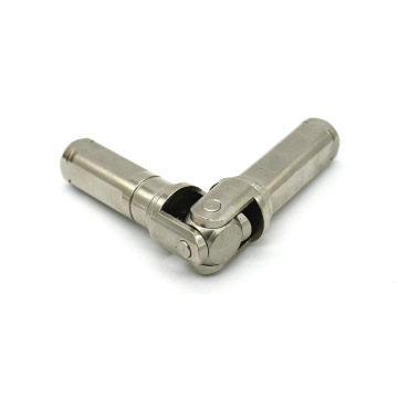 China Manufacturing Precision Machined Stainless Steel Custom Double Cardan Joints for Curtains