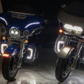 オートバイの装飾ランプ3つのターン信号