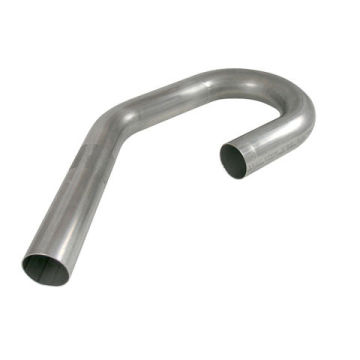 Custom 2.5\" 45° to 180° U-Bend 304 Stainless Steel Exhaust Pipe Tubing