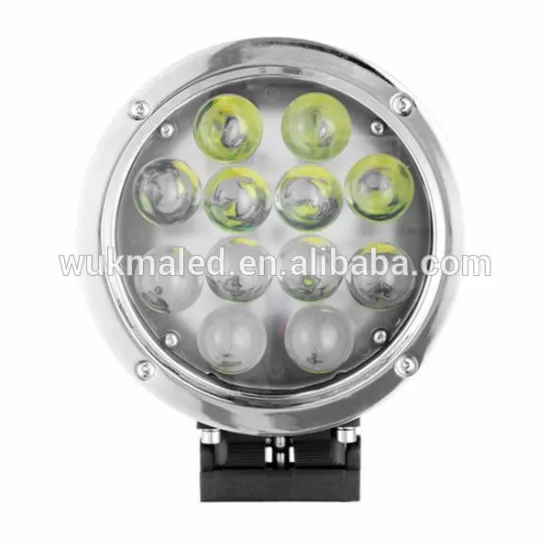 7" 60W LED driving light Flood fog light offroad 4WD ATV SUV Super bright 60w led work light