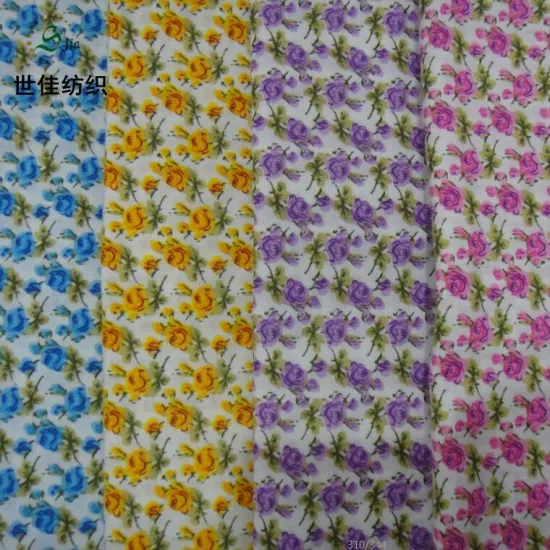 Hot selling New Design Colorful Printed t/c fabric for sale