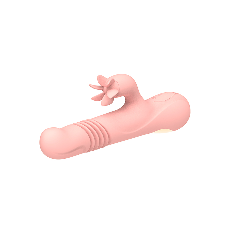 ODM IPX6 Silicone ABS Pink Vibrating Wand