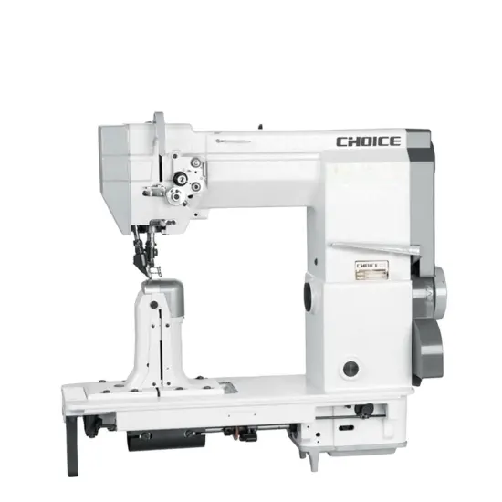High-Quality Single Needle Post Bed Leather Roller Sewing Machine GC9910R with Back Seaming