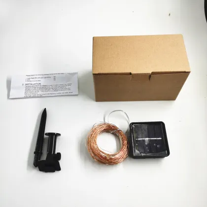 100 LED Outdoor Solar Fairy Lights 8 Modes Balcony Solar String Lights