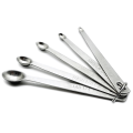 Cà phê 5pcs Thép không gỉ Teaspoon Teaspoon SAKE