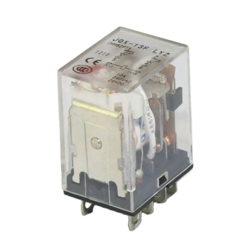 JQX-13F Original 10A 240V 28VDC Relay 6V-250V Coil Electric Relay with 8 Pins 2NO2NC