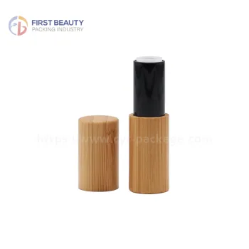 Empty Bamboo Lipstick Tube