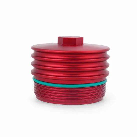 Aluminum Alloy Oil Filter Cover for BMW Engines: N20, N26, N51, N52, N53, N54, N55 - Special Car Modification Part