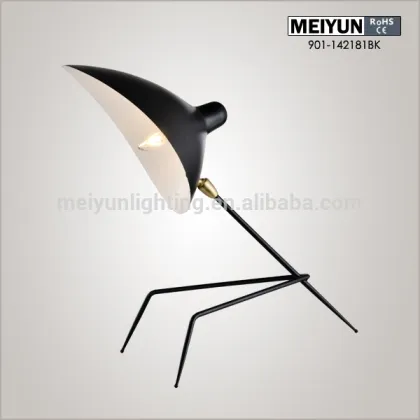 Serge Mouille three Arm Wall lamp with CE certificate