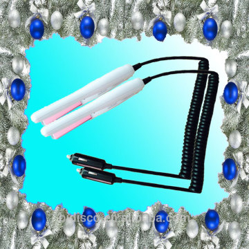 Alibaba Bidisco High Mengen Mini Pure White Car Plug Haarthaitener, wie im Fernsehen zu sehen ist