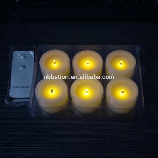 Battery-powered Flameless LED Tealight Candles - White Bright Battery Operated Candles-Timer and Remote -Real Wax Mini Votive