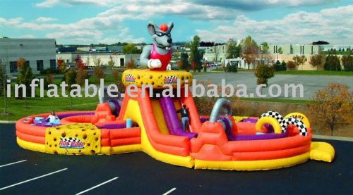Inflatable Rat Race Obstacle Course