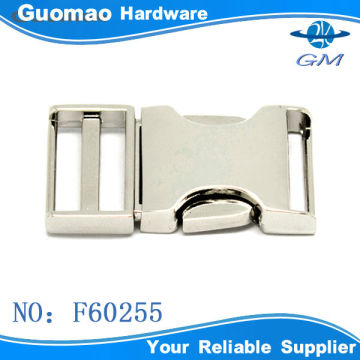 Side release buckle high quality metal bag clip buckle