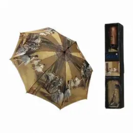 3-fold Auto open umbrella with a gift box, measures 21 inches, customized designs are welcome