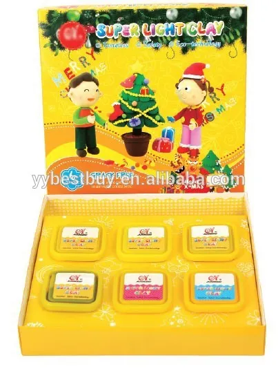 Super light modeling clay color clay for kids art&craft kit