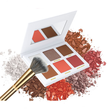 Vegan Cruelty-Free DIY Makeup Palette: Blush, Contour, Highlighter