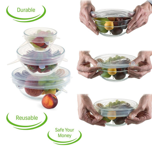 Wholesale High Quality Silicone Food Cover Lid