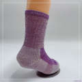 custom reverse knitted kids socks wool socks