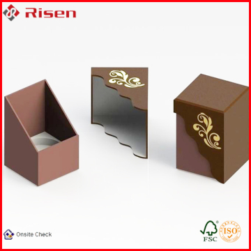 watch box with customs' logo