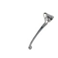 Motorcycle starting steering handle lever