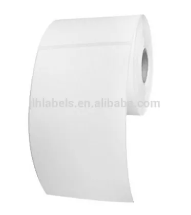 Zebra/Eltron-Compatible 3" x 5" Labels 300 Labels per Roll,White, Permanent Adhesive, Perforations Between Labels