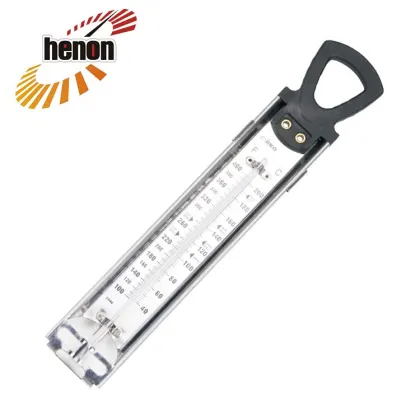 Candy Thermometer: Glass and Stainless Steel Kitchen Utensil Tool