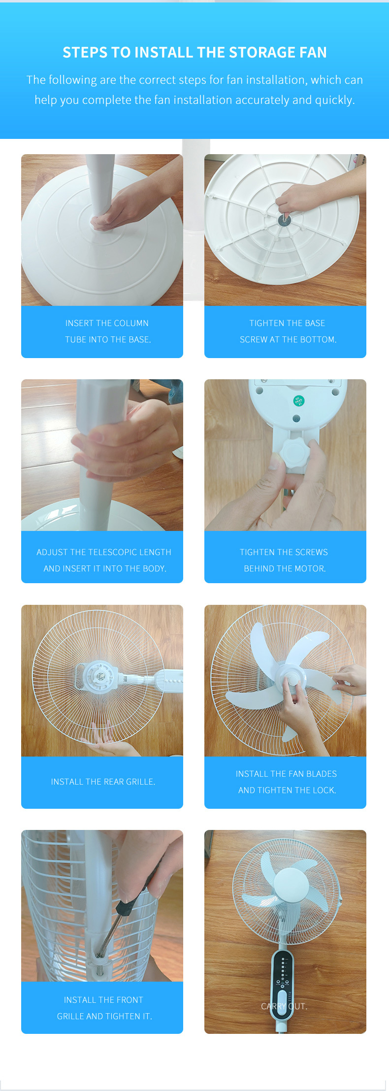 solar panel fan