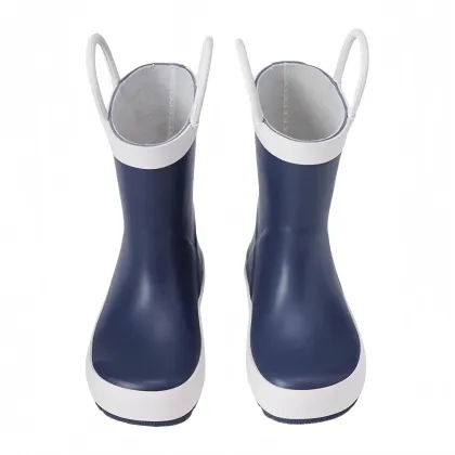 Kids Rain Boots with Easy-On Handles - Toddler Rain Boots Waterproof Rubber Boots for Girls & Boys