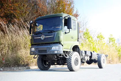 4x4 Off-Road Truck with 260 HP Diesel Engine and Cargo Chassis