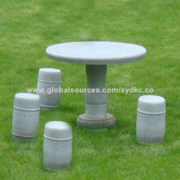 Decorative Natural Marble Table, 100% Hand Carved