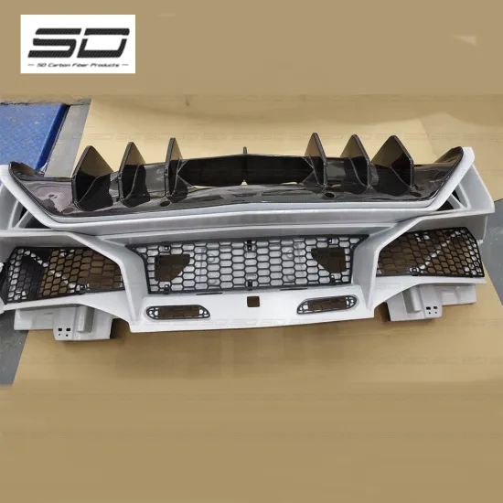 SV Style Full Dry Carbon Fiber Rear Bumper Diffuser for Lamborghini Aventador LP700/720/750