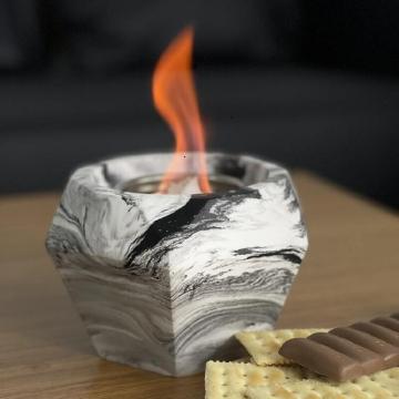 Ur-Health Hot Sale Mini Fire Pit Modern Design Free Standing Outdoor Ethanol Tabletop Fireplace Ethanol Stove Bio Kamin