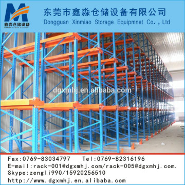 2017 Hot Selective Warehouse Pallet Storage Drive-in Racking