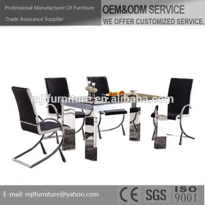 tempered glass dining table