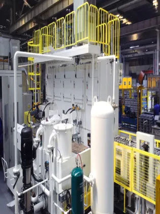 Low energy consumption clean machine