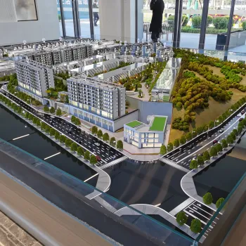 Manufacturers Supply LED Lighting and Urban Planning Models for Architectural Scale Buildings