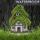 Hero Flocked Fairy Garden House mit Solarleuchten