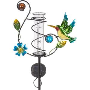 35'' Hummingbird Rain Gauge Outdoor