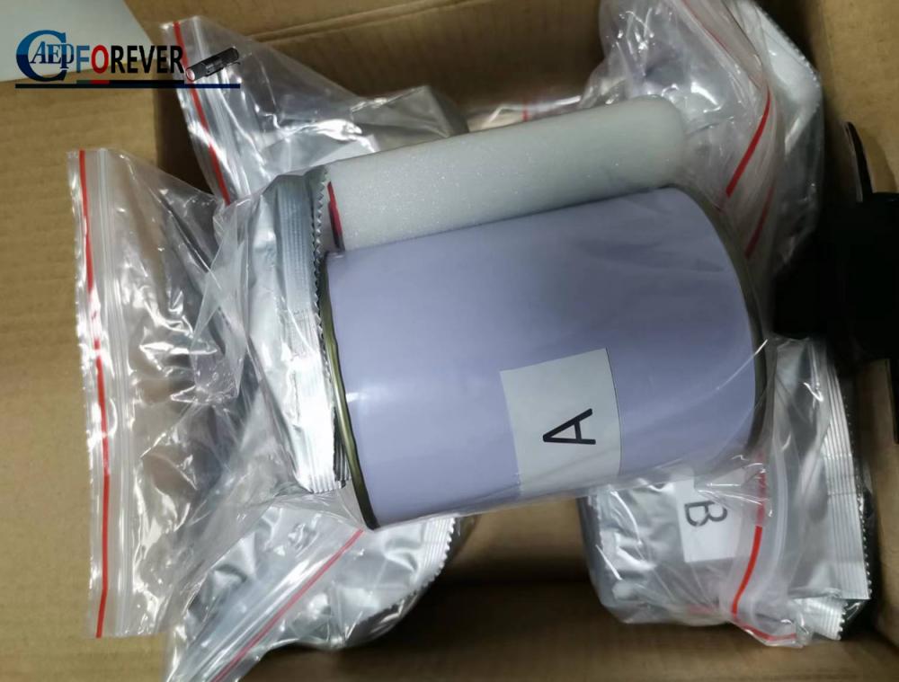 Epoxy steel AB glue application in pipeline coating systems